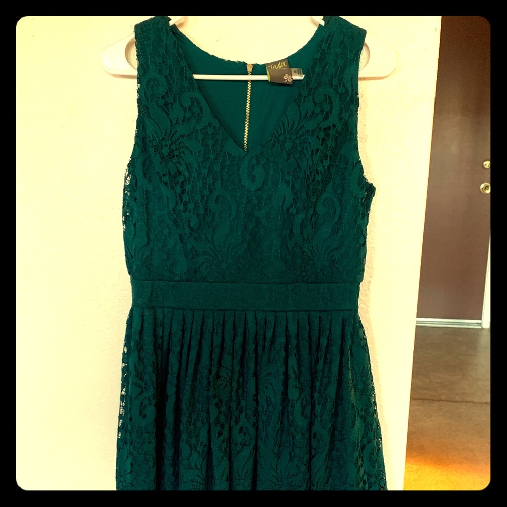 Taylor Emerald Dress